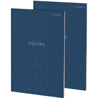 Blok notatnikowy w kratk� A5 notatnik 100 kartek COLORS 400169240 TOP 2000