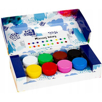 Farby plakatowe szkolne 8 kolor�w 20ml zestaw 400167102 OXFORD