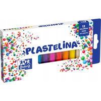 Plastelina 12 kolorw 400167086 OXFORD