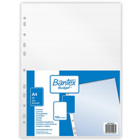 Koszulka krystaliczna A4 40mic (100szt.) folia 400175724 BANTEX BUDGET