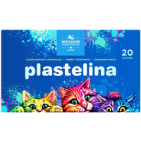 Plastelina szkolna 20 kol. kotki 1315S20 KOH-I-NOOR
