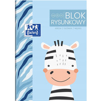 Blok rysunkowy szkolny A3 bia�y 20 kartek 120g KIDS 400170350 OXFORD