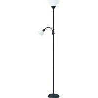 Lampa pod�ogowa PLATINET E27 + E14 czarna (45178)