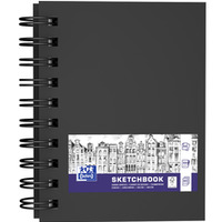 Szkicownik Sketchbook A6 80k 100g czarny 400152649 OXFORD