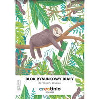 Blok rysunkowy szkolny A4 bia�y 20 kartek 90g 400176663 TOP 2000