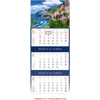 Kalendarz tr�jdzielny WYBRZE�E KS055B Wok� Nas