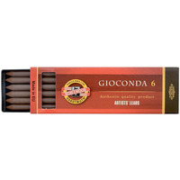 Grafity do o��wk�w mechanicznych 5.6mm sepia jasnobr�zowa do KUBUSIA (6szt.) 4377 KOH-I-NOOR