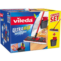 Zestaw w kartonie VILEDA ULTRAMAX mop paski + wiadro 155737