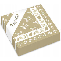 Serwetki BN 33x33 3w20 JEMIO�A BE�OWE 9591116 HERLITZ