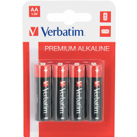 Bateria VERBATIM Premium Alkaline AA/LR6 1,5V alkaliczna blister (4szt) (49921)