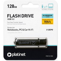 Pami USB 128GB PLATINET X-DEPO USB 3.2 czarny (42287)