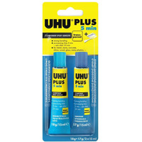 Klej UHU �ywiczno-epoksydowy plus 2x15ml blister 40381