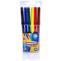 Flamastry zestaw 6 kolor�w pisaki mazaki314116002 ASTRA