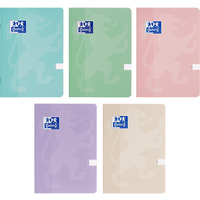 Zeszyt A5 32k linia podw�jna kolorowa TOUCH PASTEL 400175319 OXFORD