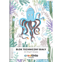 Blok techniczny A3 10k 170g biały CREATINIO 400176668 TOP 2000