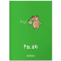 Zeszyt szkolny A5 60 kartek w linie 70g J�ZYK POLSKI 400198109 HERLITZ