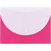 Teczka kopertowa na zatrzask A5 RIO r�owa E38978 PINK DELI