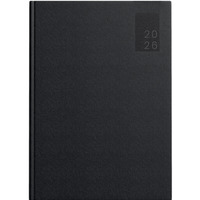 Kalendarz A5 dzienny czarny BASIC 2025r 400189203 TOP 2000