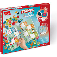 Kolorowe Stempelki literki i zwierztka Creativ 907060 MAPED