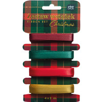 Zestaw wst��ek 4x2m CHRISTMAS INTERDRUK