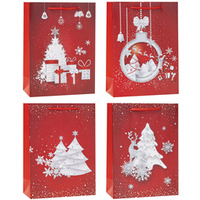 Torebka prezentowa A5 18x24x8cm BOE NARODZENIE TBN-23083-GL-A5 ROZETTE