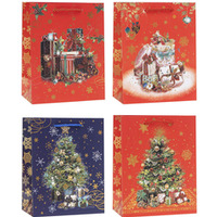 Torebka prezentowa A5 18x32x8cm BOE NARODZENIE TBN-24181-HS-A5 ROZETTE