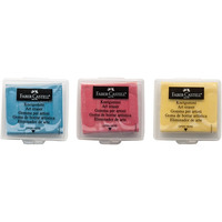 Gumka artystyczna czerw/nieb/żółt etui 127321 Faber-Castell