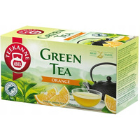 Herbata TEEKANNE zielona (20 torebek x 1, 75g) Pomarańcz