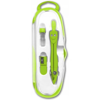 Cyrkiel szkolny z grafitem 2mm ( grafity +temperwka) PC-101 zielony w etui TT7634 PENMATE