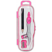 Cyrkiel szkolny z owkiem + temperwka w etui PC-102 rowy TT7635 PENMATE