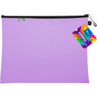 Koperta A4 z suwakiem metalowym FIOLETOWA BT605-F TETIS