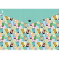 Teczka kopertowa A4 PP z nadrukiem BUBBLE TEA TKN-A4-37 BIURFOL