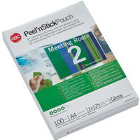 Samoprzylepna folia do laminacji GBC Peel`nStick, A4, 125 mic.3747243