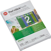 Samoprzylepna folia do laminacji GBC Peel`nStick A4 100 mic. 41666E