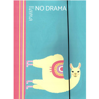 Teczka z gumką LAMA turkusowa kolekcja NO PROBlama 302/96 VAUPE