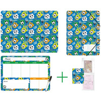 Zestaw szkolny z nadrukiem FOOTBALL KPL-NADRUK-01-34 BIURFOL