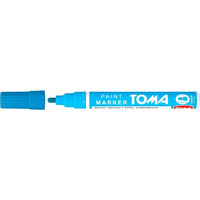 Marker olejowy TO-440 grubo 2.5mm jasnoniebieski TOMA