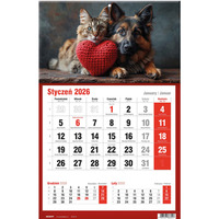 Kalendarz cienny jednodzielny KTJ AVANTI