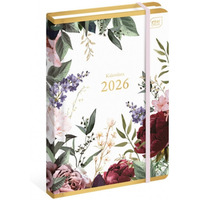 Kalendarz ksi��kowy 2026 A5 192 Metallic Savage INTERDRUK