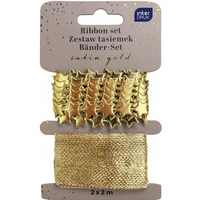 Zestaw tasiemek 2x2m Z�OTY Satin Gold INTERDRUK