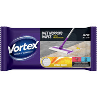 Chusteczki do mopowania pod��g na mokro CYTRUSOWA BRYZA 15szt. BS-VR-663549 VORTEX
