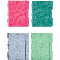 Ko�ozeszyt A5 80k kratka ECO PP COLORS mix kolor�w 400198744 HERLITZ