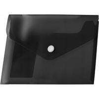 Koperta PP na zatrzask A5 czarna (12 szt.) BT610-V TETIS