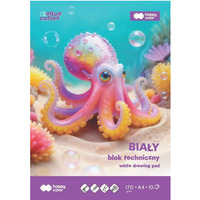 Blok techniczny A4 biały 170g HA 3550 2030-0AC HAPPY COLOR