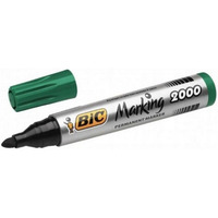 Marker permanentny 2000 zielony BIC ECO okr�g�a ko�c�wka 8209123