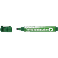 Marker permanentny 2160 zielony okr�g�a ko�c�wka 101114 D.RECT