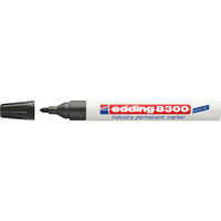 Marker przemysowy permanentny 1, 5-3mm czarny okrga kocwka 8300 EDDING