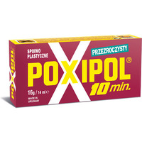 Klej POXIPOL 16g/14ml przezroczysty epoksydowy dwuskadnikowy